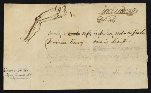 Muscles and bones of the leg. H. Fuseli, 19th century.