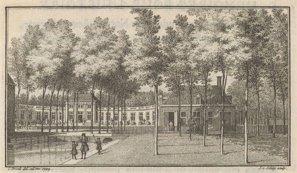 Sorghvliet, the country house of Count Bentinck.