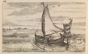view Illustration of a sailboat.