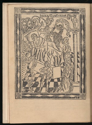 Black and white woodcut illustration, 1503.
