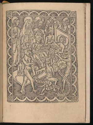 view Black and white woodcut illustration, 1503.