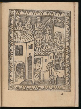 Black and white woodcut illustration, 1503.