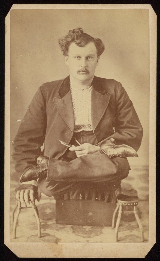I.D. Waterman, photograph by C.W. Terpening, 1876.