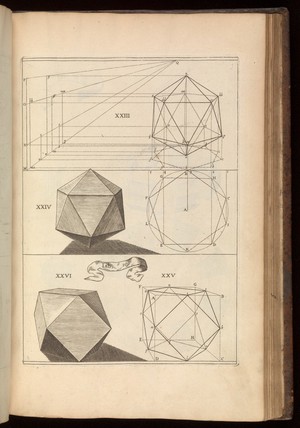 view Tab. 10. Woodcut diagram. La perspective curieuse...1663.