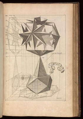 Tab. 15. Woodcut diagram. La perspective curieuse...1663.