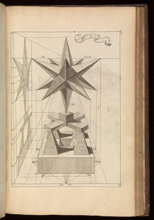 view Tab. 17. Woodcut diagram. La perspective curieuse...1663.