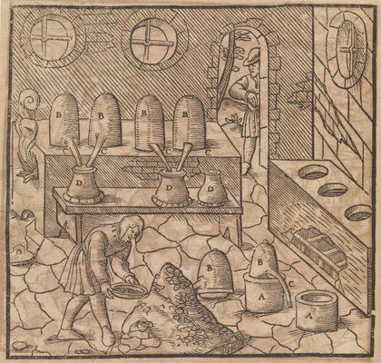 De re metallica libri XII. Quibus officia, instrumenta, machinae, ac omnia denique ad metallicam spectantia, non modo luculentissime describuntur, sed et per effigies ... adjunctis latinis germanicisque appellationibu ita ob oculos ponuntur, ut clarius tradi non possint. Ejusdem de animantibus subterraneis liber ... Cum indicibus diversis / [Georg Agricola].