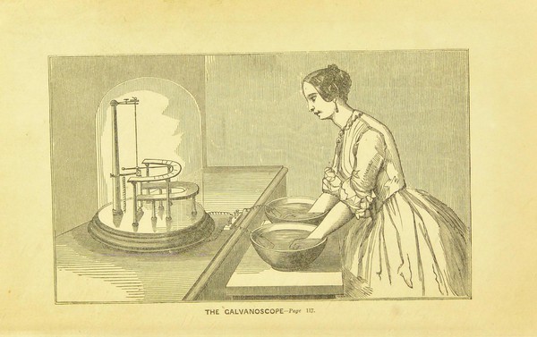 Frontispiece, 'The Galvanoscope'.