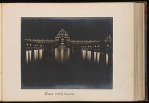 view No. 1, Festival Hall and Cascades. Gelatin silver print, 1904