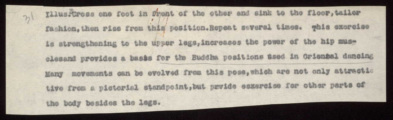 Marguerite Agniel posing with her legs crossed and hands together resting on her legs.