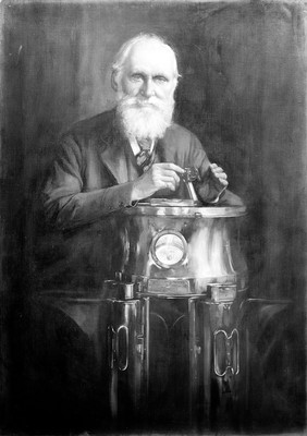 Lord Kelvin (Sir William Thomson) [1824 - 1907], Scottish mathematician and physicist .