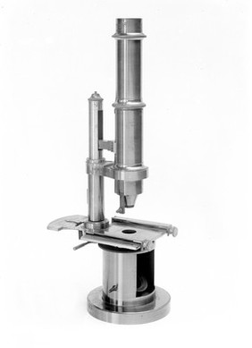 Nachet collection: Demonstration microscope made for Prof. Sappey of Histologie, Faculte De Paris.