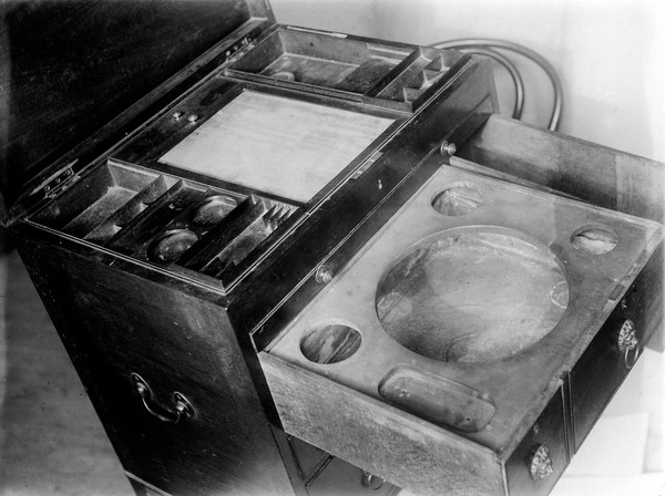 Lord Nelson's Toilet cabinet, from H.M.S. Victory