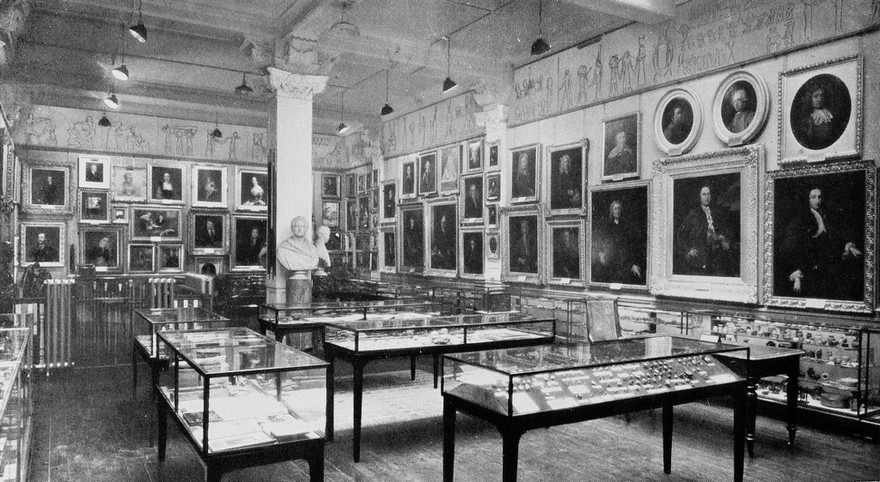 General view of the portrait gallery, WHMM