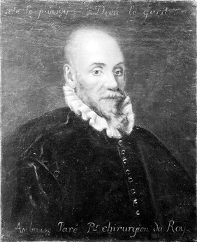 Portrait of Ambroise Pare [1510 - 1590], French surgeon