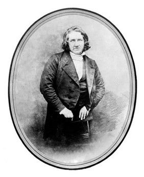 M0001301: Reproduction of a portrait of Sir James Young Simpson (1811-1870). Original photograph by J. Moffat