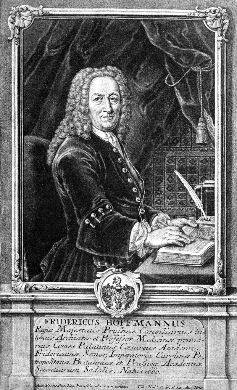 Friedrich Hoffmann II. Mezzotint by J. J. Haid after A. | Wellcome ...