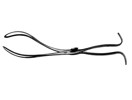 Obstetric forceps, Thenace Non decussating, 1801