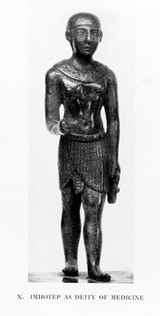 Statuette of I-M-Hotep, Egyptian Deity
