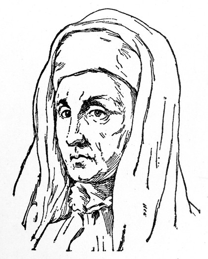 M0002437: Portrait of Jeremy Bentham (1748-1832)  /  M0002438: Portrait of Giotto di Bondone (c.1267-1337)
