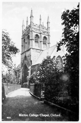 University of Oxford: Merton College Chapel.