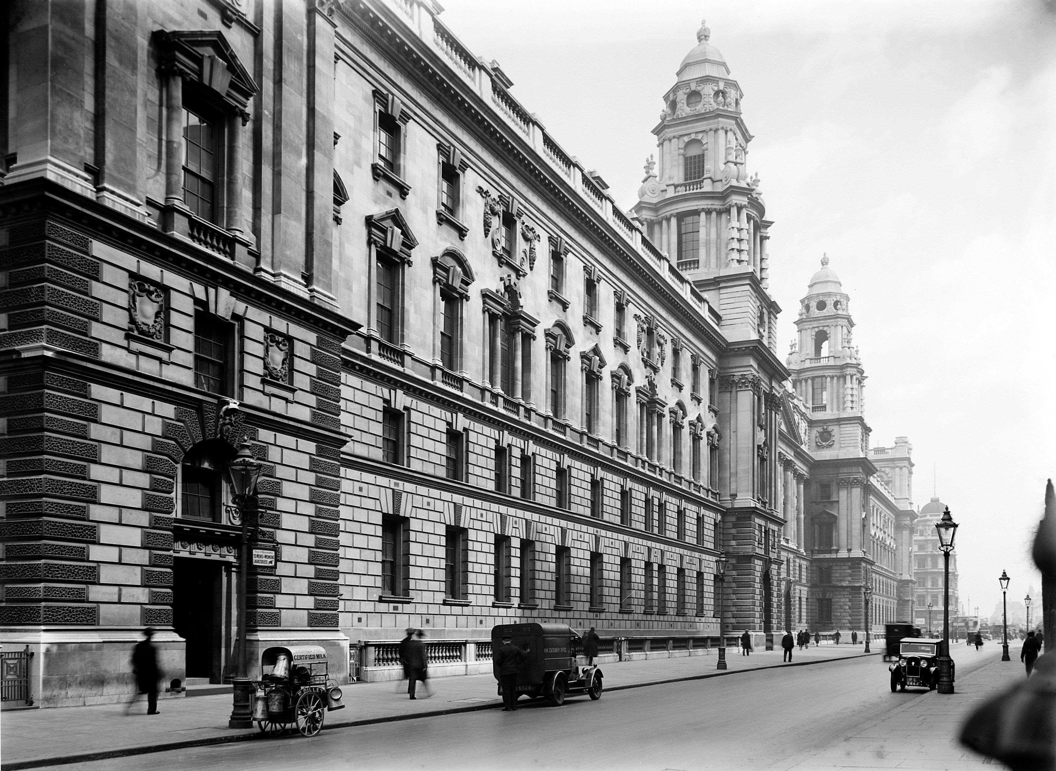 Photograph of the Ministry of Health in London, 1930