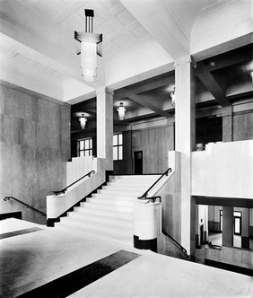 Wellcome Research Institute; interior of main hall