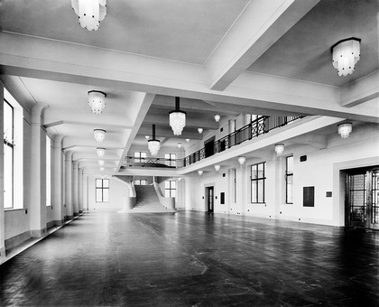 Interior of Statuary Hall.
