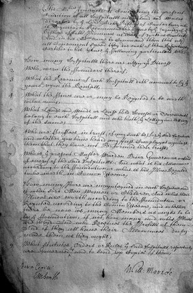 Full page of manuscript concerning Welsh medicine