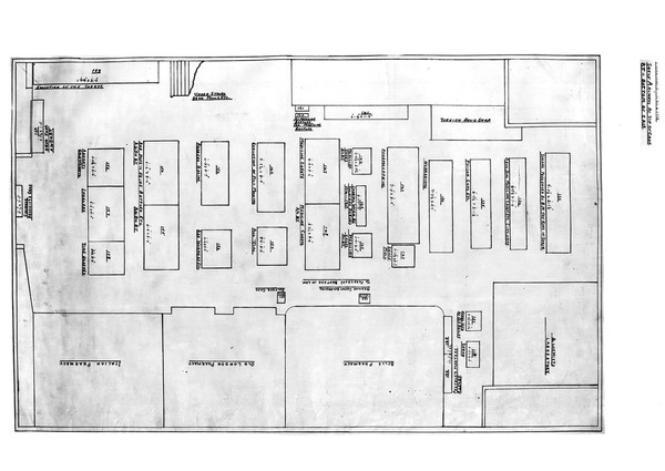 Plan of Wellcome museum. Basement at Wigmore St.