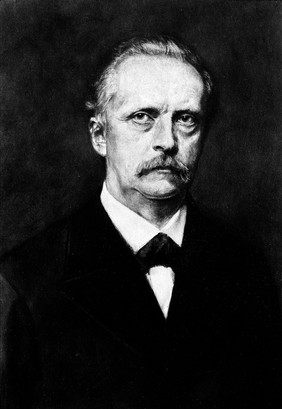 Portrait of H. von Helmholtz.
