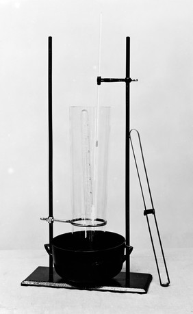 Gay Lussac's vapour density apparatus.