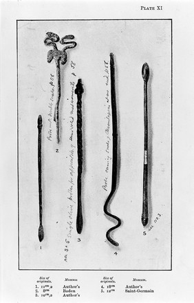 Various Greek and Roman Probes- Surgical Instruments