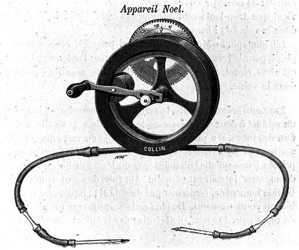 M0005170: Noel's apparatus for direct blood transfusion, 1876