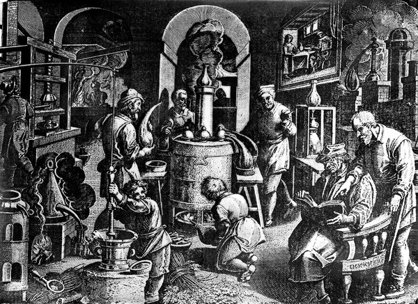 Alchemical laboratory