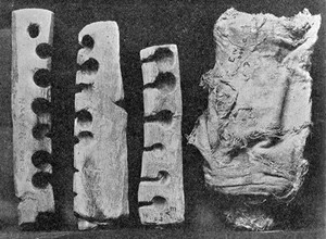 view M0005557: Two photographs of fire making tools, China