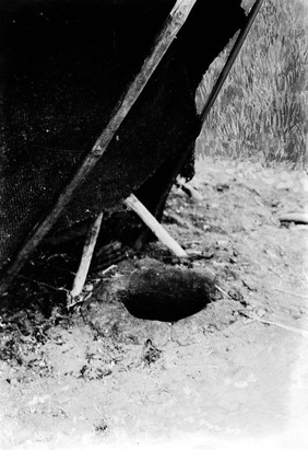 Fumigation hole used by Arab women before childbirth