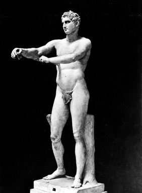 Apoximenos, the Athlete, Greek sculpture by Lisippo.