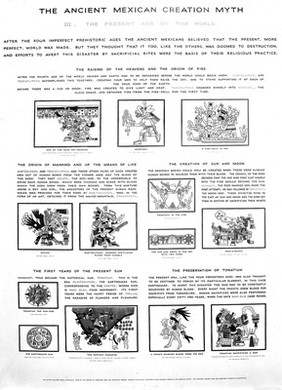 The ancient Mexican Creation Myth.