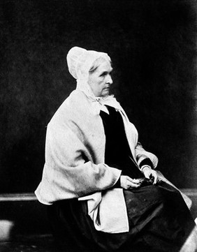 Joseph Lister's mother, Isabella, photographed in 1839.