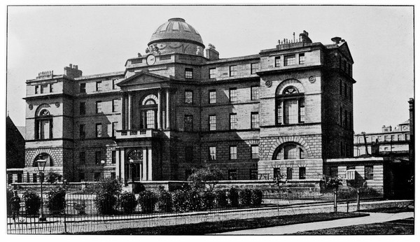 M0006516: Glasgow Royal Infirmary: Adams Building from the south east