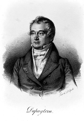 M0006623: Portrait of Guillaume Dupuytren (1777-1835)