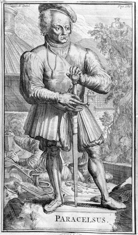 M0007023: Portrait of Paracelsus (1493-1541)