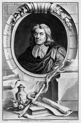 M0007194: Portrait of Thomas Sydenham (1624-1689)