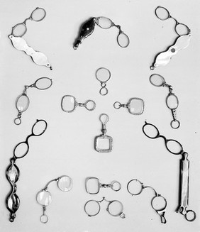 Quizzing glasses and Lorgnettes, 18th century