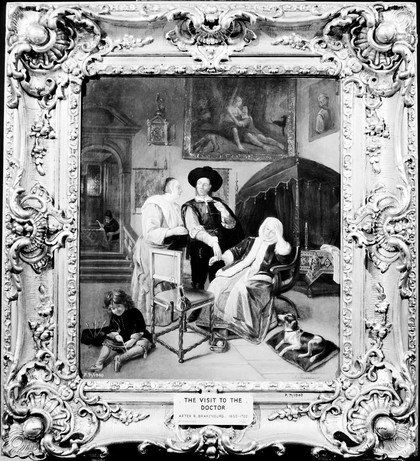 M0007644: A physician taking a woman's pulse