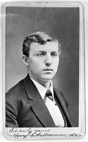 view Portrait of Sir Henry Wellcome aged 16.