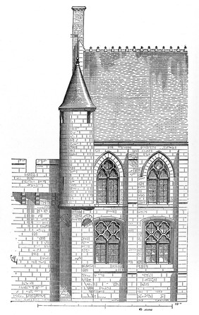 M0007964: L'Hopital de Tonnerre, transversal view.