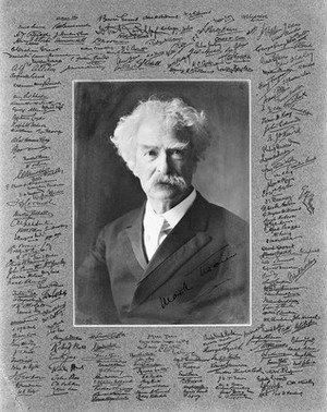 view Portrait of S.L. Clemens (Mark Twain)