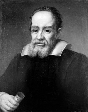 M0008554: Portrait of Galileo Galilei (1564-1642)